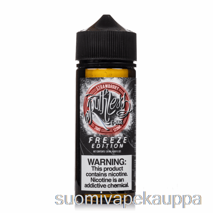 Vape Suomi Mansikka - Freeze Edition - Ruthless Vapor - 120ml 3mg